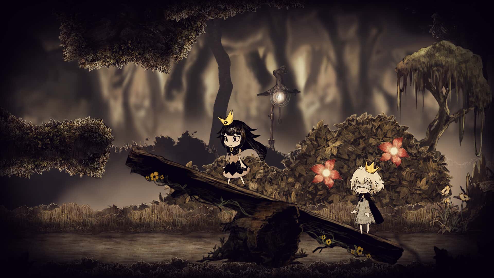 说谎公主与盲眼王子 The Liar Princess and the Blind Prince 中文版插画